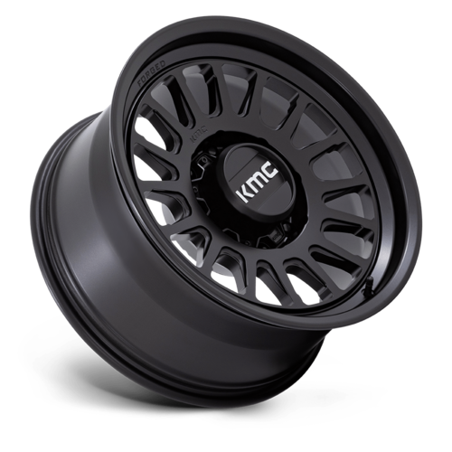 KMC Impact Forged Monoblock 18x9 Satin Black Wheel with 8x170 Bolt Pattern and -12 Offset