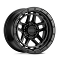 KMC KM540 Recon 17x8.5 Satin Black Off-Road Wheel with 5x127 Bolt Pattern and 71.50mm Center Bore