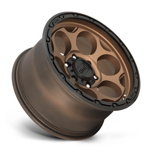 KMC KM541 Dirty Harry 17x8.5 Matte Bronze with Black Lip Wheel - 6x139.7 Bolt Pattern, 18mm Offset
