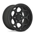 KMC KM541 Dirty Harry 17x8.5 Inch Textured Black Wheel with 5x127 Bolt Pattern and 71.50mm Center Bore