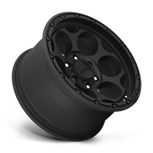 KMC KM541 Dirty Harry 17x8.5 Inch Textured Black Wheel with 6x114.3 Bolt Pattern and 66.06mm Center Bore