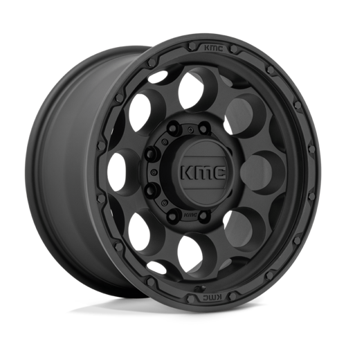 KMC KM541 Dirty Harry 17x8.5 Textured Black Wheel with 8x170 Bolt Pattern