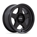 KMC KM728 LOBO 17x8.5 Matte Black Wheel with 6x139.7 Bolt Pattern and -10 Offset