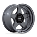 KMC KM728 Lobo 17x9 Matte Anthracite Wheel with -38 Offset and 6x139.7 Bolt Pattern