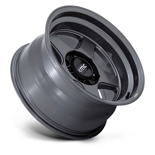 KMC KM728 Lobo 17x9 Matte Anthracite Wheel with -38 Offset and 6x139.7 Bolt Pattern