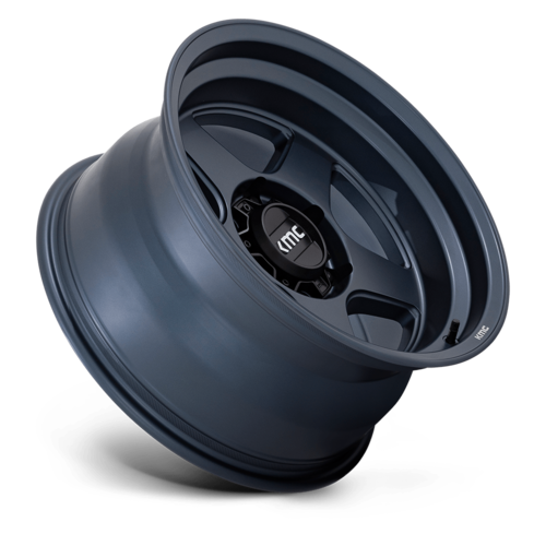 KMC KM728 LOBO 17x8.5 Inch Alloy Wheel in Metallic Blue with 6x139.7 Bolt Pattern and +18 Offset