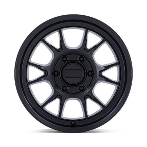 KMC KM729 Range 17x8.5 Matte Black Wheel with -10 Offset, 6x139.7 Bolt Pattern, 106.10mm Center Bore