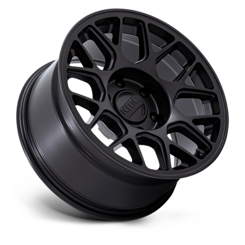 KMC KM730 Hatchet 17x8.5 Matte Black Off-Road Wheel with 6x139.7 Bolt Pattern and -10 Offset
