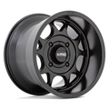 KMC Powersports KS137 TORO S UTV 15x10 Satin Black Wheel with 4x137 Bolt Pattern and 96mm Center Bore