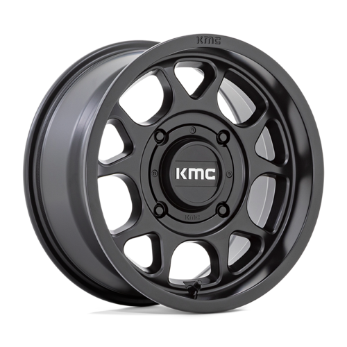 KMC Powersports KS137 Toro S UTV 15x7 Satin Black Wheel with 4x156 Bolt Pattern and 10mm Offset