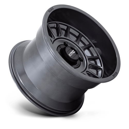 KMC Powersports Impact UTV 15x10 Wheel with 4x137 Bolt Pattern, Anthracite Finish