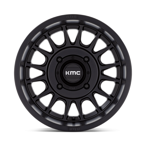 KMC Powersports KS138 Impact UTV 15x10 Satin Black Wheel with 4x156 Bolt Pattern and 115.10 Center Bore