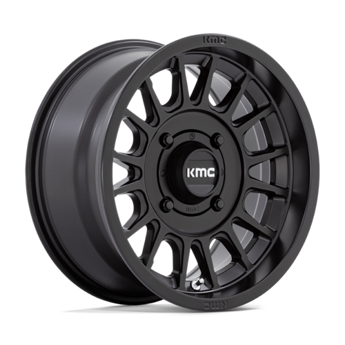 KMC Powersports KS138 Impact UTV 15x7 Satin Black Wheel with 4x156 Bolt Pattern and +10 Offset