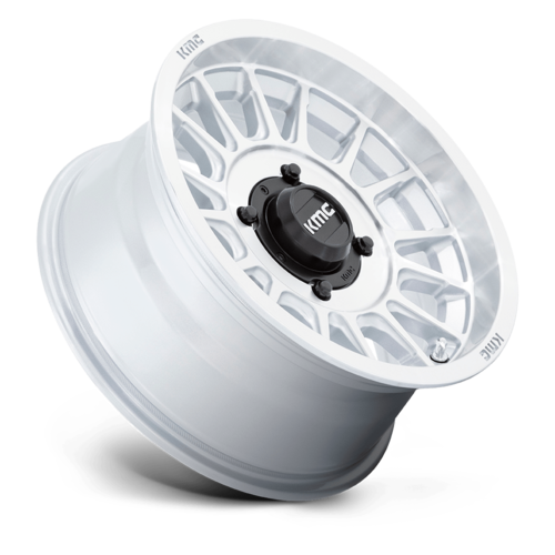KMC Powersports KS138 Impact UTV 15x7 Silver with Machined Face, 4x137 Bolt Pattern, +10 Offset