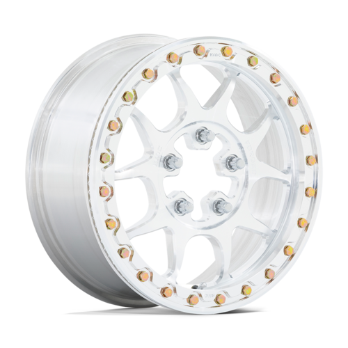 KMC Powersports KS437 Toro Forged UTV Beadlock Wheel 15x10 5x114.3 Raw Machined Finish