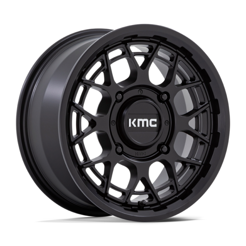KMC Powersports Technic UTV 15x7 Matte Black Wheel with 4x137 Bolt Pattern and +38 Offset