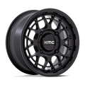 KMC Powersports Technic UTV 15x7 Matte Black Wheel with 5x114.3 Bolt Pattern and +38 Offset