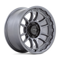 KMC KM727 WRATH 17x8.5 Matte Anthracite Wheel with -10 Offset and 6x139.7 Bolt Pattern
