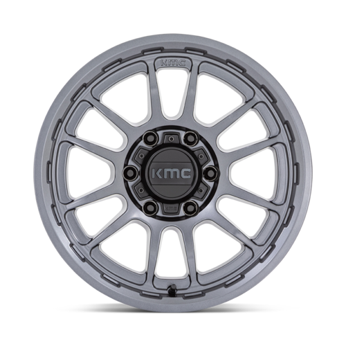 KMC KM727 WRATH 17x8.5 Matte Anthracite Wheel with -10 Offset and 5x127 Bolt Pattern