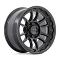 KMC KM727 WRATH 20x9 Satin Black Wheel with 5x127 Bolt Pattern and 71.5mm Center Bore