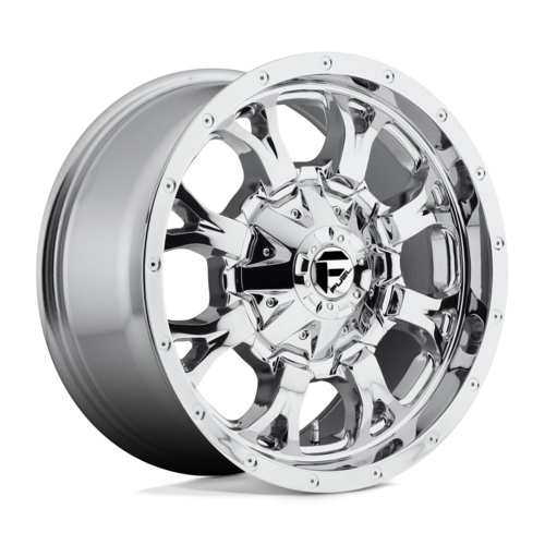 Fuel 1PC D516 KRANK 20x9 Chrome Plated Wheel with 8x180 Bolt Pattern and 125.10 Center Bore