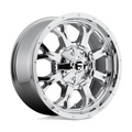 Fuel 1PC D516 KRANK 20x9 Chrome Plated Wheel with 6x135/6x139.7 Bolt Pattern and 106.10mm Center Bore