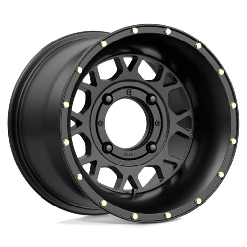 KMC Powersports KS135 Grenade UTV 14x10 Satin Black Wheel with 4x156 Bolt Pattern