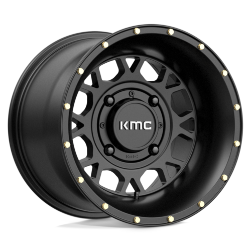KMC Powersports KS135 Grenade UTV 14x10 Satin Black Wheel with 4x156 Bolt Pattern