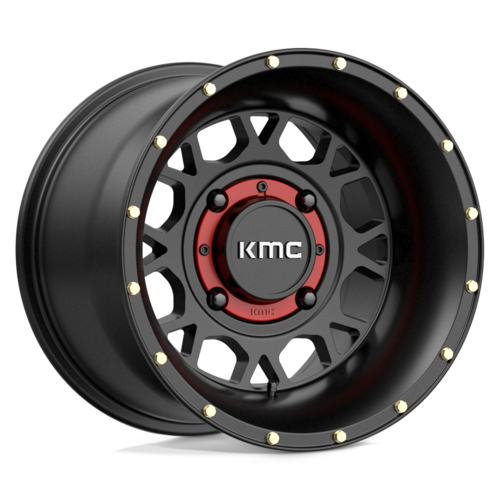 KMC Powersports KS135 Grenade UTV 14x10 Satin Black Wheel with 4x156 Bolt Pattern