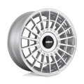 Rotiform R143 LAS-R 18x8.5 Inch Silver Gloss Wheel with 5x112/5x114.3 Bolt Pattern and 45mm Offset
