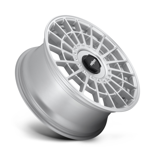 Rotiform R143 LAS-R 18x9.5 Gloss Silver Wheel with 5x100/5x114.3 Bolt Pattern and +25 Offset