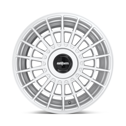 Rotiform R143 LAS-R 18x8.5 Inch Silver Gloss Wheel with 5x112/5x114.3 Bolt Pattern and 45mm Offset