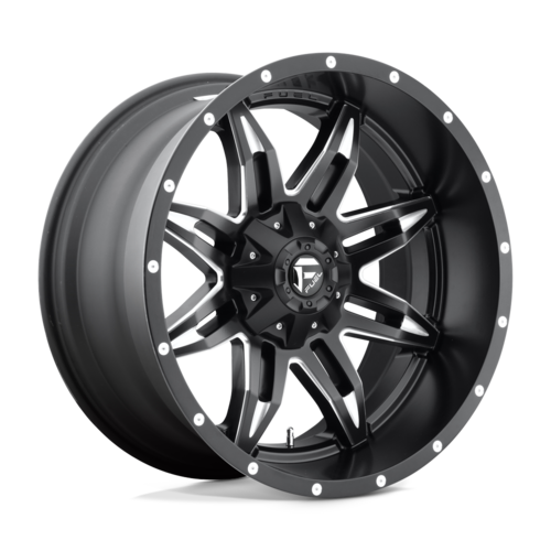 Fuel 1PC D567 Lethal 20x9 Matte Black Milled Wheel with 6x135/6x139.7 Bolt Pattern