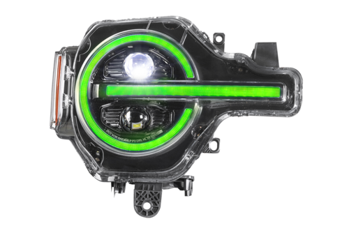 Morimoto XRGB LED Headlights for Ford Bronco 2021+ Pair RGB DRL - Model LF496