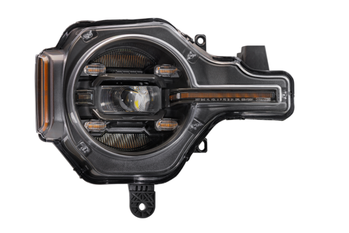 Morimoto LF497 XB LED Headlights for Ford Bronco 2021+ with White DRL