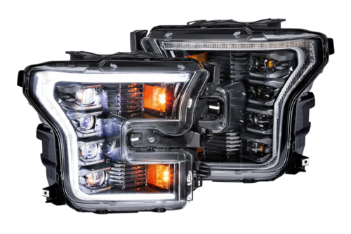 Morimoto MM XB Headlights for Ford F-150 (2015-2017) with White DRL - Part Number LF502.2-ASM