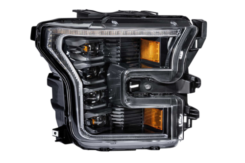 Morimoto MM XB Headlights for Ford F-150 (2015-2017) with Amber DRL – Part Number LF502-A.2-ASM