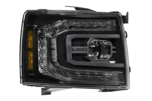 Morimoto MM XB Headlights for Silverado (2007-2013) Gen II - Silver Finish