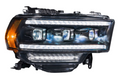 Morimoto MM XB Headlights for Dodge Ram HD (2019+), LED Projector Headlamps