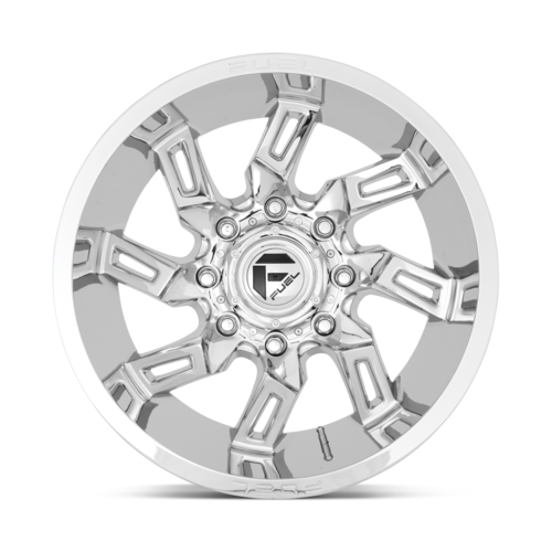 Fuel 1PC D746 Lockdown 20x10 Chrome Wheel with 8x180 Bolt Pattern and -18mm Offset