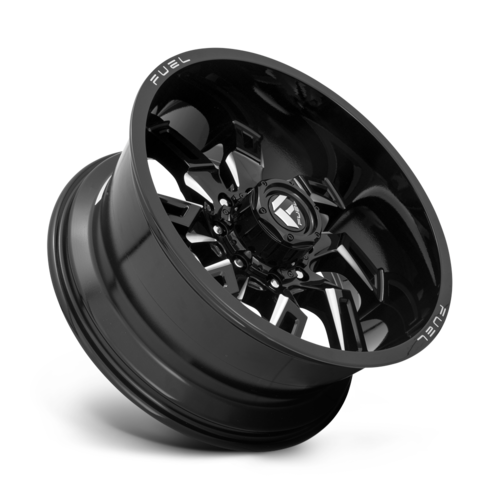 Fuel 1PC D747 Lockdown 20x10 Gloss Black Milled Wheel with -18mm Offset and 5x127 Bolt Pattern