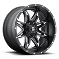 Fuel 1PC D567 LETHAL 15x10 Matte Black Milled Wheel with 5x114.3/5x120.65 Bolt Pattern and -43mm Offset