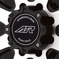 American Racing AR708 Matte Black 8-Lug Wheel (Part Number M564MBAR)