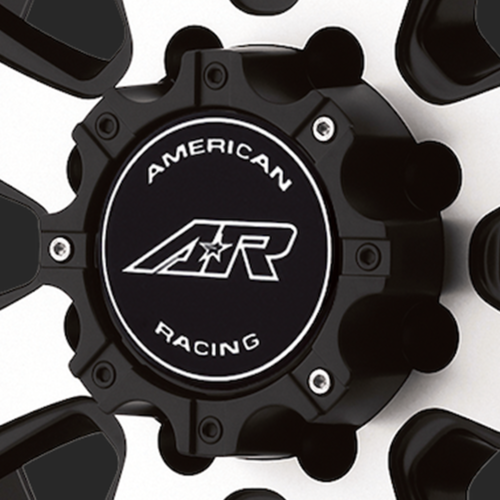 American Racing AR708 Matte Black 8-Lug Wheel (Part Number M564MBAR)