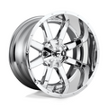 Fuel 1PC Maverick 18x9 Chrome Wheel with 6x135/6x139.7 Bolt Pattern and 106.10 Center Bore