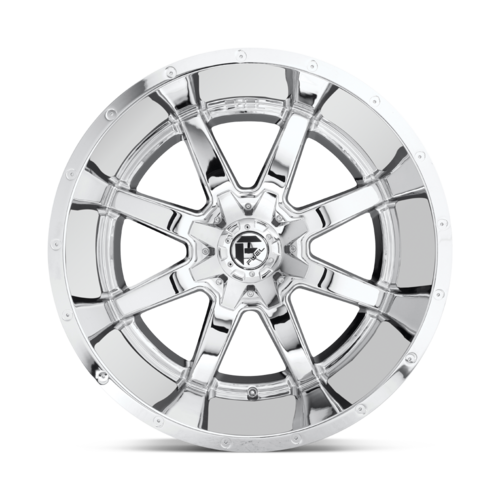 Fuel 1PC Maverick 20x9 Chrome Alloy Wheel - 6x120/139.7 Bolt Pattern, +19 Offset