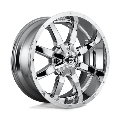 Fuel 1PC D536 Maverick 22x10 Chrome Plated Wheel with 8x170 Bolt Pattern and +10 Offset