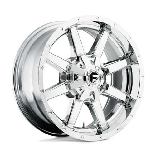 Fuel 1PC D536 Maverick 20x9 Chrome Off-Road Wheel with 6x135/139.7 Bolt Pattern and +20 Offset