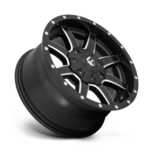 Fuel 1PC Maverick 18x9 Matte Black Milled Wheel - 8x170 Bolt Pattern, +1 Offset