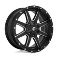 Fuel 1PC D610 Maverick 20x10 Gloss Black Milled Wheel with -18mm Offset